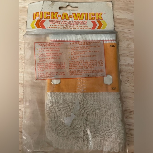 PICK-A-WICK PW-66 Kerosene Heater Replacement Wick Corona Robeson Medallion - Picture 2 of 3